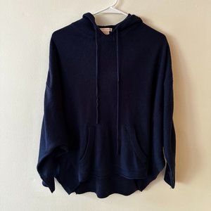 Navy batwing hoodie
